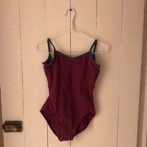 Vintage Bloch cami leotard